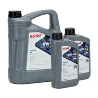7L 7 Liter ROWE SYNTH RS 0W40 Motor&ouml;l &Ouml;l f&uuml;r MB 229.5 Porsche A40 PSA B712296 502/505.00