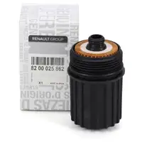 ORIGINAL RENAULT &Ouml;lfilter + &Ouml;lfiltergeh&auml;use Clio 2 Kangoo 1 1.2 54-75 8200025862