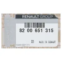 ORIGINAL RENAULT Luftmassenmesser Kangoo Duster Logan 1.5 dCi 2 2.0 dCi 8200651315