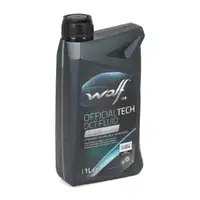 HENGST Getriebefilter Satz + 6L WOLF Getriebe&ouml;l AUDI SEAT SKODA VW DQ500 DQ400E