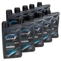 10L 10 Liter WOLF OFFICIALTECH ATF MB FE Automatikgetriebe&ouml;l f&uuml;r MERCEDES 7-Gang MB 236.15