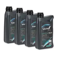 4L 4 Liter WOLF OFFICIALTECH 75W-85 FE LS GL 5 Schaltgetriebe&ouml;l Achsgetriebe&ouml;l