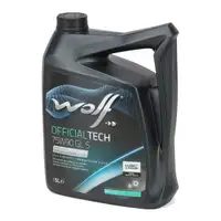 10L 10 Liter WOLF OFFICIALTECH 75W90 GL 5 Getriebe&ouml;l API GL-5 MAN MB 235.8 SCANIA VOLVO