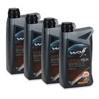 4L 4 Liter WOLF EXTENDTECH 80W90 GL5 Getriebe&ouml;l Schaltgetriebe&ouml;l