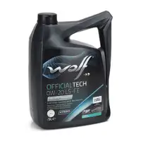 6L WOLF 0W20 LS-FE Motor&ouml;l + HENGST &Ouml;lfilter f&uuml;r VOLVO XC40 536 T2 T3 T4/T5 Plug-in Hybrid