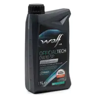 7L WOLF 0W30 SP Engine Oil + febi Oil Filter for FIAT Ducato 250 2.2 D Multijet 160/179 hp
