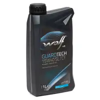 7L 7 Liter WOLF GUARDTECH 15W40 SL/CF Motor&ouml;l &Ouml;l MB 229.1 VW 501.01/505.00