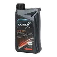 1L 1 Liter WOLF RACING ESTER 10W-60 FS Motor&ouml;l API SN BMW M-SERIES FORD PORSCHE