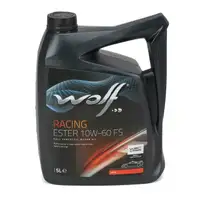 10L 10 Liter WOLF RACING ESTER 10W-60 FS Motor&ouml;l API SN BMW M-SERIES FORD PORSCHE