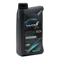 8L 8 Liter WOLF OFFICIALTECH 5W30 C4 Motor&ouml;l &Ouml;l f&uuml;r MB 229.51 RENAULT RN0720 9.55535-S4