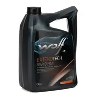 7L 7 Liter WOLF EXTENDTECH 5W40 HM Motor&ouml;l &Ouml;l f&uuml;r MB 229.5 PSA B71 2296 VW 502/505.00