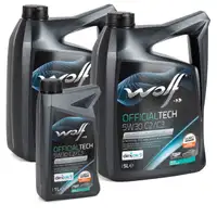 11 Liter WOLF OFFICIALTECH 5W30 C2/C3 Motor&ouml;l f&uuml;r BMW LL-04 dexos2 MB 229.51/52 505.00/01