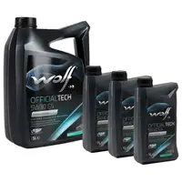 8L 8 Liter WOLF OFFICIALTECH 5W30 C4 Motor&ouml;l &Ouml;l f&uuml;r MB 229.51 RENAULT RN0720 9.55535-S4