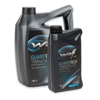 6L 6 Liter WOLF GUARDTECH 15W40 SL/CF Motor&ouml;l &Ouml;l MB 229.1 VW 501.01/505.00