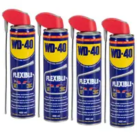 4x 400ml WD-40 31688 FLEXIBLE Multifunktions&ouml;l Kriech&ouml;l Rostl&ouml;ser Mehrzweck&ouml;l Vielzweck
