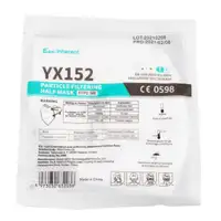 60 KINGFA FFP2 NR Face Masks, Respirator Masks, Half-Face Masks, 5-Ply, CE0598