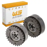 2x EINLASS+AUSLASS Nockenwellenversteller f&uuml;r PORSCHE Cayenne (92A) 3.6 300 PS