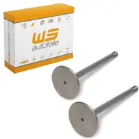 2x Exhaust Valve, 42.5 mm Diameter, for Porsche 993 3.6 Turbo / GT2, 405&ndash;450 hp, 99310541952