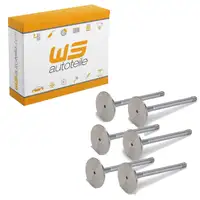 6x Auslassventil f&uuml;r PORSCHE 993 3.8 Carrera RS 300 PS 1995-1997 99310541943