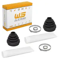 2x Achsmanschette Satz f&uuml;r PORSCHE 996 997 vorne RADSEITIG 99634929100