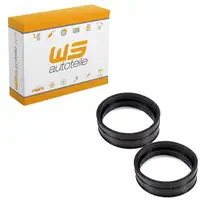 2x Verbindungsmuffe Ansaugstutzen f&uuml;r PORSCHE 964 3.6 Carrera 993 L-Jetronic 96411068503