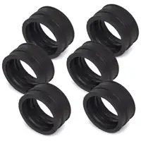 6x Verbindungsmuffe Ansaugstutzen f&uuml;r PORSCHE 964 3.6 Carrera 993 L-Jetronic 496411068703