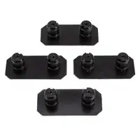 4x Bremstr&auml;gerplatte f&uuml;r PORSCHE Panamera 970 4.8 S/GTS 3.0 S E-Hybrid hinten 97035208600