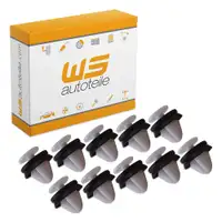 10x Clips Befestigungsclips Haltestopfen Klammer Klammern f&uuml;r PEUGEOT