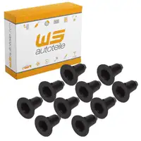 10x Clips Befestigungsclips Halteclip Verkleidung f&uuml;r AUDI SEAT SKODA VW 3C0853586