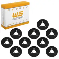 10x Clips Befestigungsclips Halteclip Verkleidung f&uuml;r AUDI SEAT SKODA VW 6N0129355