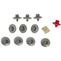 Clipsatz Klammern Satz Zierleisten f&uuml;r OPEL Vivaro A X83 ab 08.2001 93160023