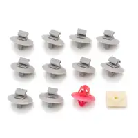 Clipsatz Klammern Satz Zierleisten f&uuml;r RENAULT Trafic 2 EL FL JL ab 03.2001