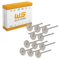 12x Einlassventil f&uuml;r PORSCHE 996 997 3.6 Turbo / S + 3.6 GT2 / RS 99610511172