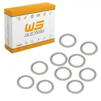 10x Einstellscheibe Riemenscheibe Lichtmaschine f&uuml;r PORSCHE 93010656400