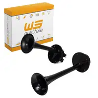 Fanfare Hupe Signalhorn TIEFTON + HOCHTON f&uuml;r PORSCHE 911 ab 1970 964 928