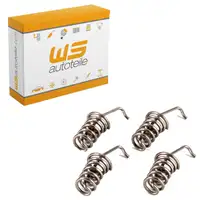 4x Feder Rückzugfeder Bremsbacken für PORSCHE 997 Boxster Cayman (987) hinten 99735274101