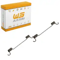 2x Feder R&uuml;ckzugfeder Bremsbacken f&uuml;r PORSCHE 356 911 912 924 928 944 90135295410