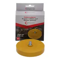 Folienradierer Radierscheibe Aufkleber Zierstreifen Entferner &Oslash; 90 mm max. 4000 rpm