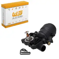 &Ouml;lfiltergeh&auml;use + Thermostat f&uuml;r AUDI A4 A5 A6 Q5 Q7 PORSCHE Cayenne VW Touareg 7P 3.0 TDI