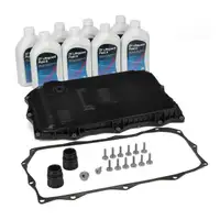 Getriebe&ouml;lwanne + Dichtung + Filter + 8L ZF FLUID 8 Getriebe&ouml;l f&uuml;r BMW 8-Gang 8HP45-75