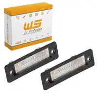 2x Kennzeichenleuchte + C5W Gl&uuml;hlampe f&uuml;r PORSCHE 964 993 996 968 Boxster 986 96463162002