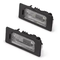 2x LED Kennzeichenleuchte f&uuml;r AUDI A3 A4 A6 SKODA Fabia 2 VW Passat Variant 3C5 B6