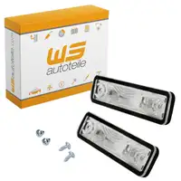 2x Kennzeichenleuchte Nummernschildleuchte C5W für OPEL Astra F G Omega Vectra B Zafira A