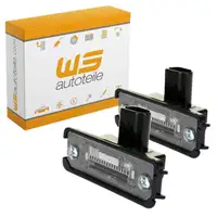 2x Kennzeichenleuchte f&uuml;r VW Bora Golf 4 Lupo New Beetle Phaeton Polo 86c 6N2 9N