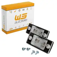 2x Kennzeichenleuchte f&uuml;r VW BORA GOLF 4 5 Variant PASSAT Variant TIGUAN TOUAREG