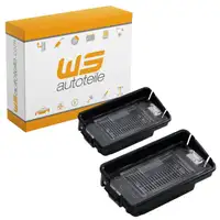 2x Kennzeichenleuchte f&uuml;r SEAT ALTEA/XL AROSA CORDOBA IBIZA 2 3 LEON TOLEDO 2 3