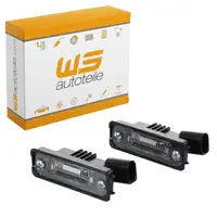 2x Kennzeichenleuchte Nummernschildleuchte f&uuml;r VW PASSAT (3C2) 03.2005-11.2010