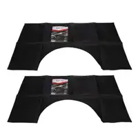 2x Kotfl&uuml;gelschoner Schoner Abdeckplane Karosserie Schutz magnetisch UNIVERSAL110x63 cm