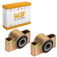 2x Querlenkerlager Lagerbock Nachlauflager f&uuml;r PORSCHE 944 968 vorne 95134102301