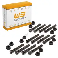 12x Pleuelschraube 9x70mm + Pleuelmutter f&uuml;r PORSCHE 993 966 997 Carrera Turbo